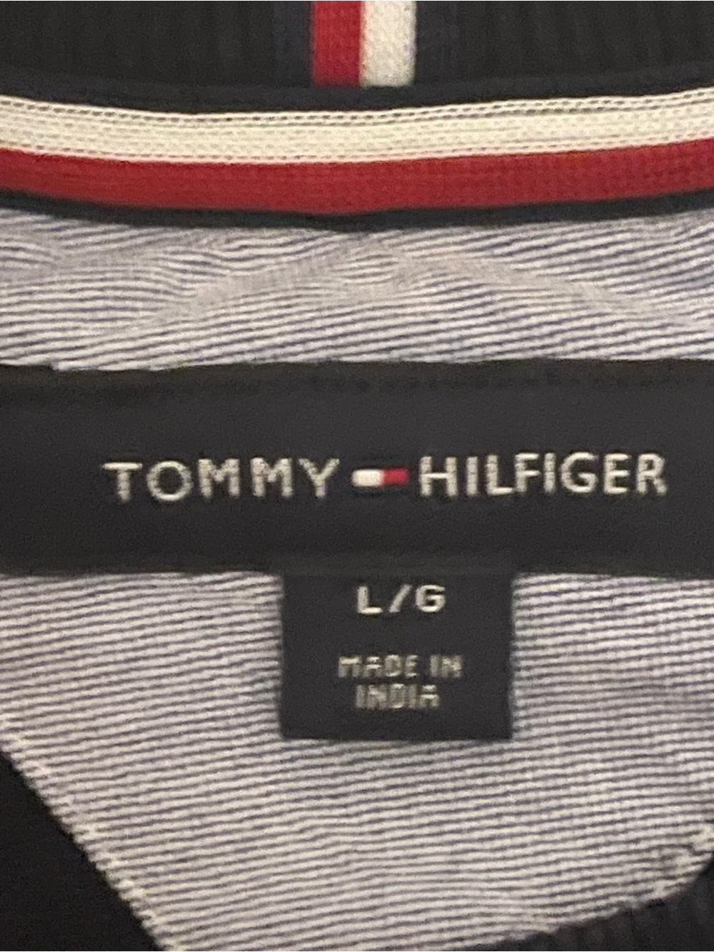 Tommy Hilfiger Crewneck Sweatshirt Mens Large All Embroidered - Picture 3 of 3